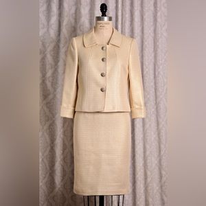 Tahari Luxe Skirt Suit, Size 4